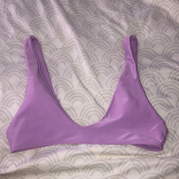 lavender bathing suit